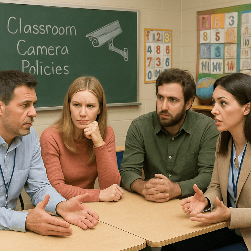 is it illegal to have cameras in classrooms